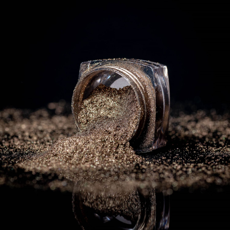 KREMOWY MACCHIATO - pigment sypki, kolor ciemny brąz