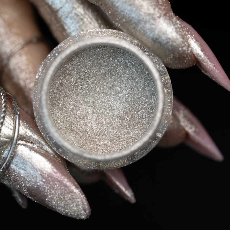 BALANGA - pigment sypki, kolor jasny srebrny