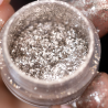 DISCO -  pigment sypki, kolor chłodne srebro.
