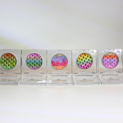 SAMBA - cień prasowany, multichromowy.