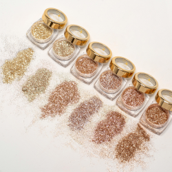 SAHARA - pigment sypki, kolor różowe złoto.