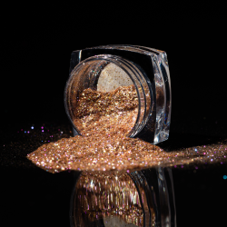 SAHARA - pigment sypki, kolor różowe złoto.