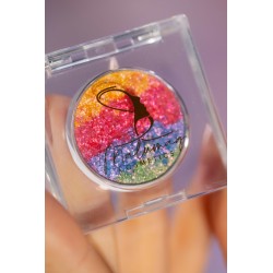 BACHATA - cień prasowany, multichromowy.