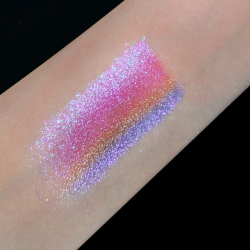 Zestaw 3 cieni prasowanych tęczowych